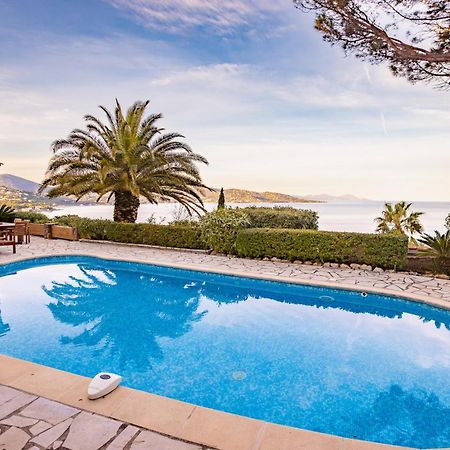 Superbe Villa, Incroyable Vue Mer, Piscine Chauffee, Climatisee Sainte-Maxime Exteriör bild