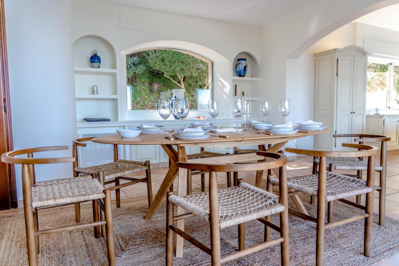 Superbe Villa, Incroyable Vue Mer, Piscine Chauffee, Climatisee Sainte-Maxime Exteriör bild
