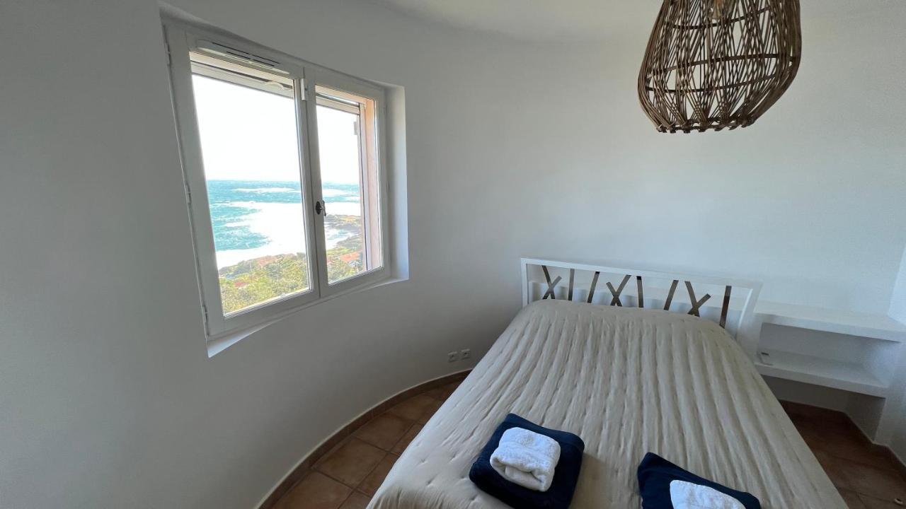 Superbe Villa, Incroyable Vue Mer, Piscine Chauffee, Climatisee Sainte-Maxime Exteriör bild