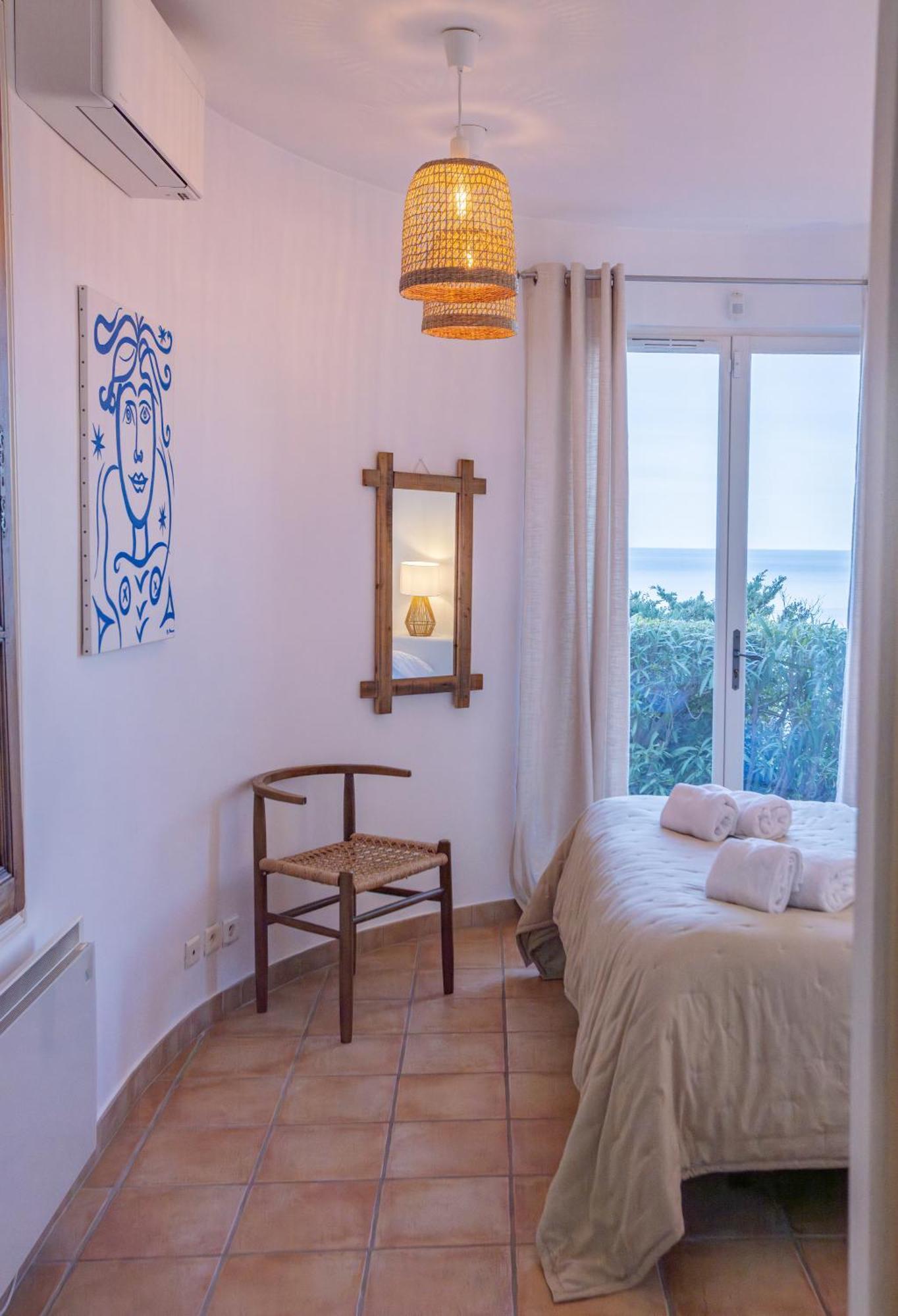Superbe Villa, Incroyable Vue Mer, Piscine Chauffee, Climatisee Sainte-Maxime Exteriör bild